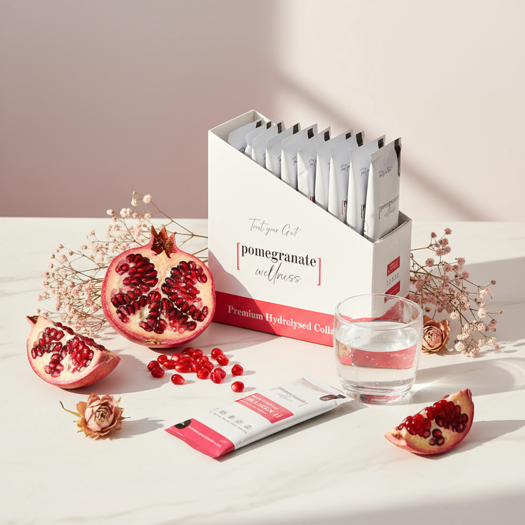 Pomegranate Wellness Quick Dissolving Collagen 10 Sachets