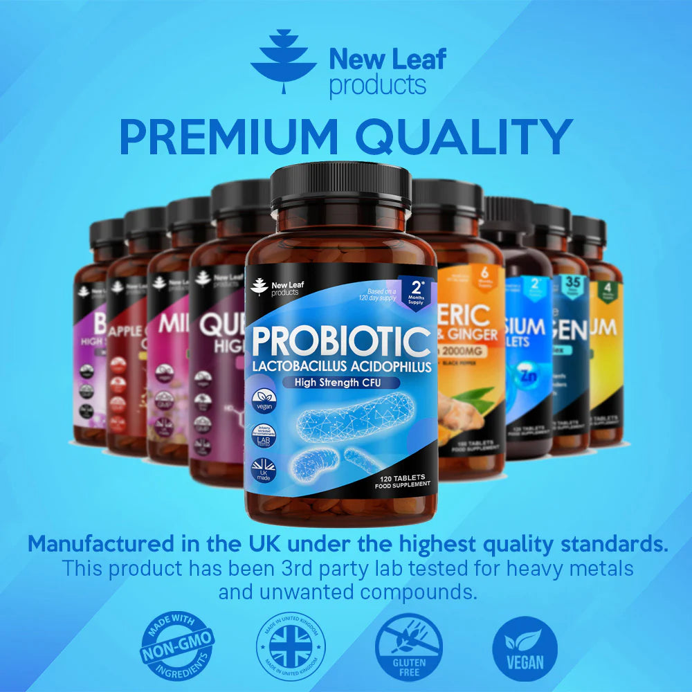 New Leaf Probiotic High Strength 120