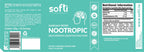 Nutritional ingredients for Softi Nootropic, 60 Soft Gummies, For Enhanced Cognitive Function