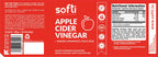 Nutritional ingredients of Softi Apple Cider Vinegar, 60 Soft Gummies, With Ginger, Vitamin B12 and Folic Acid