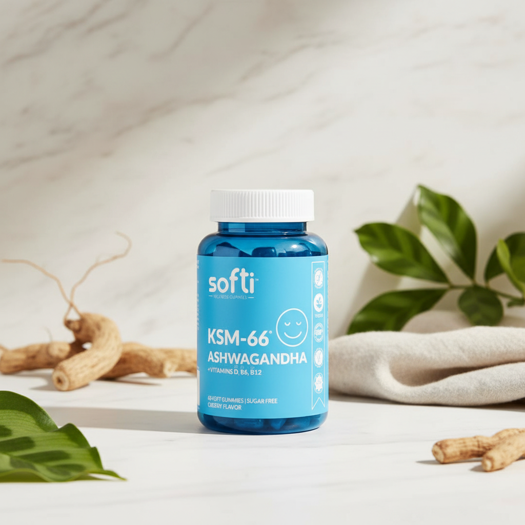 Softi KSM-66 Ashwagandha 60 Gummies