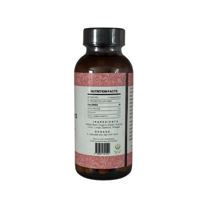 The Healing Alchemist Beef Organs 120