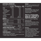 Vitamin G PerformanceShield 330g Nutritional Information