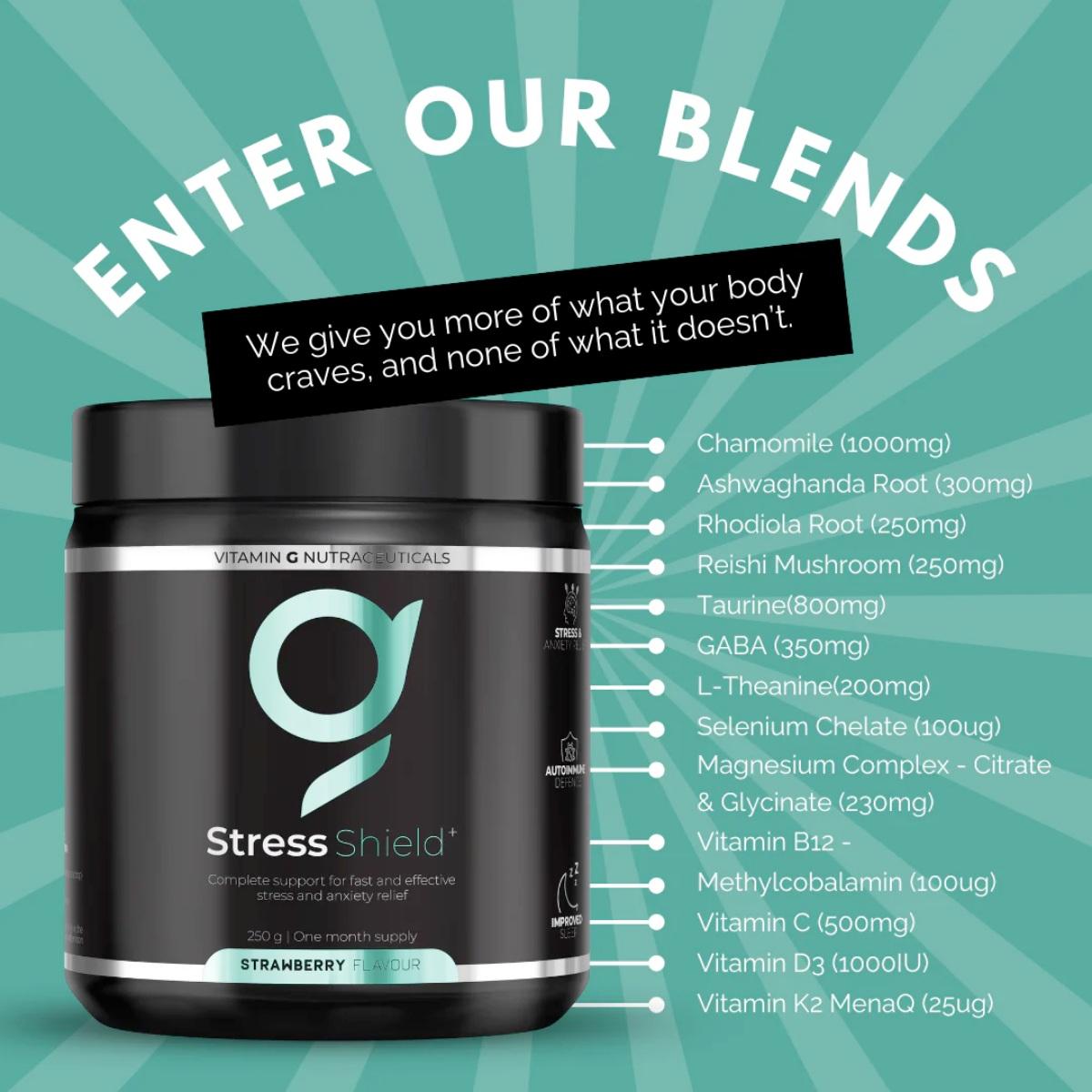 Vitamin G StressShield+ 250g