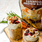 Wazoogles Superfood protein smoothie blend Vanilla Sky Flavor Serving Ideas