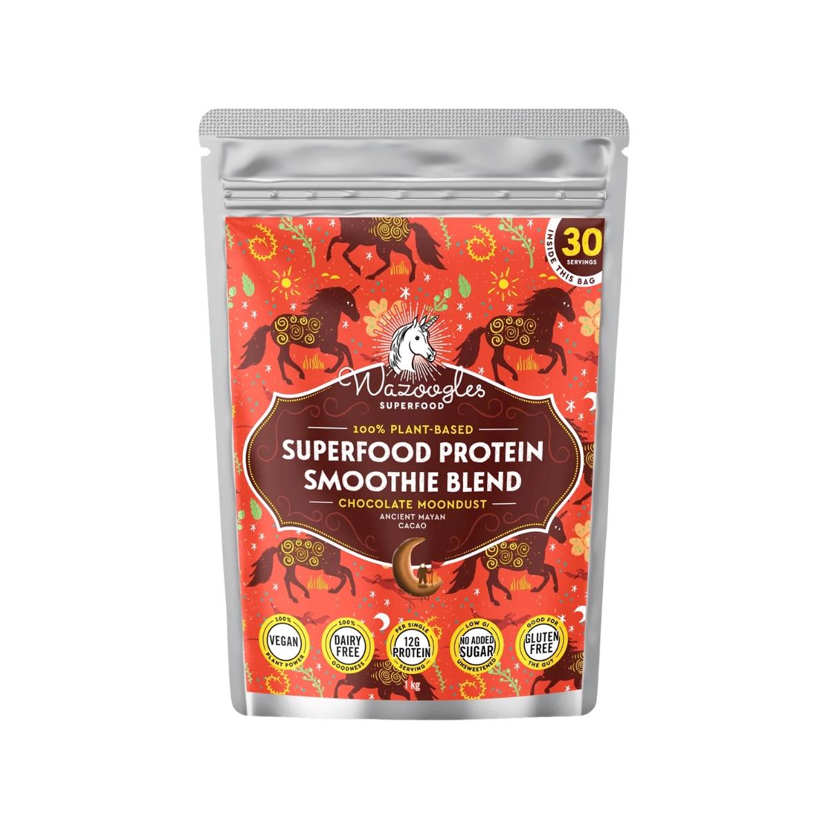 Wazoogles Superfood Protein Blend Chocolate Moondust 1kg