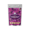 Purple packaging of Wazoogles Superfood Protein Smoothie Blend with unicorn design on a white background