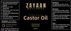 Multi purpose carrier oil.&nbsp; Organic Castor oil is a popular natural treatment for common conditions such as constipation and skin ailments.