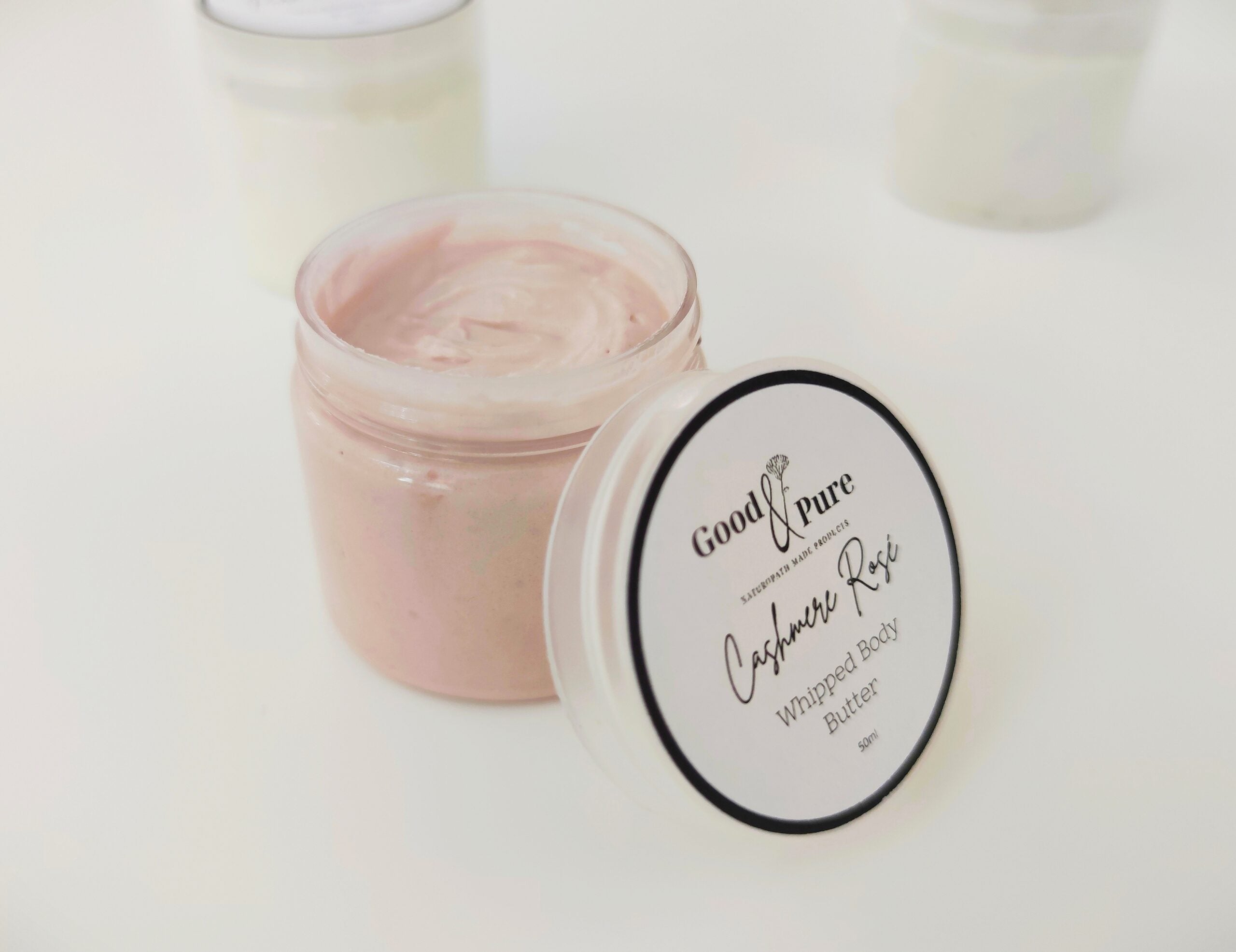 Good and Pure Cashmere Rosé Whipped Body Butter 50ml