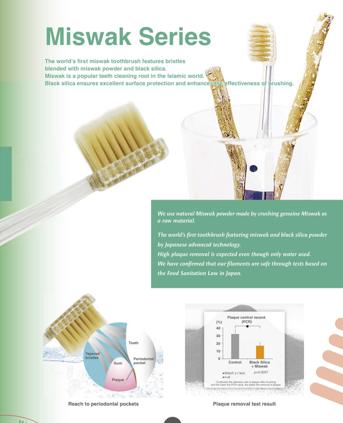Mizuha Smart Miswak Toothbrush