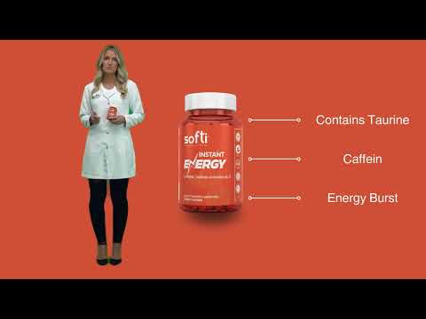 Softi Instant Energy Vitamin Halal Soft Gummies